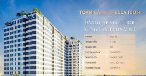 Căn Hộ Stella Icon Bình Thuỷ CĐT 0907.555.686 ✔️